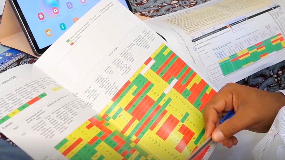 African parliamentarians and other political leaders using scorecard ...